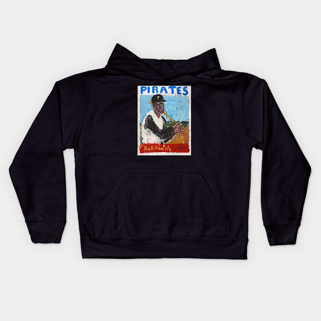 Roberto Clemente Kids Hoodie by ElSantosWorld